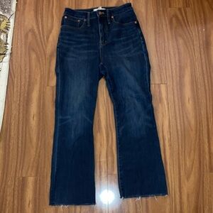 Madewell curvy Cali bootcut jeans size 26